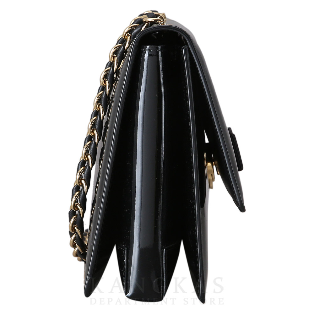 FERRAGAMO(USED)페레가모 페이던트 바라리본 체인 숄더백